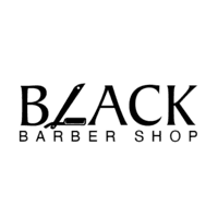 BLACK BARBERSHOP PACIFICO logo