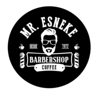 MR.ESNEKE BARBERSHOP logo