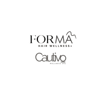 FORMA HAIR WELNNES + CAUTIVO logo
