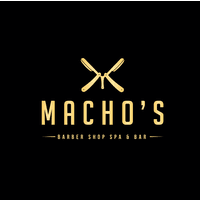Macho´s barber shop spa and bar logo
