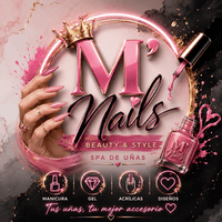 M’Nails Beauty & Style logo