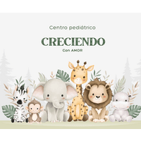 Creciendo con amor centro pediatrico logo