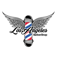 Los Ángeles barber studio  logo