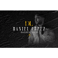 Daniel Lopez Barber shop logo