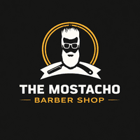 THE MOSTACHO BARBER  logo