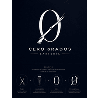 0 Grados Barberia  logo