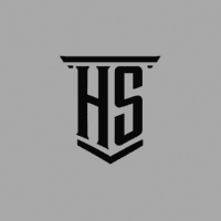 HS barberia  logo