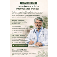 Vitalresets by Doctor Alaniz: Especialista en Medicina Integrativa Funcional y Biorreguladora logo