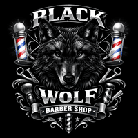 Barbería BLACKWOLF logo