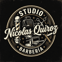 Barberia Nicolas Quiroz logo