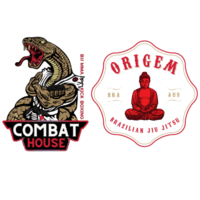 COMBAT HOUSE / ORIGEM JIU-JITSU Sede Chile logo