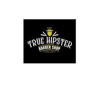 True Hipster Barber Shop  logo