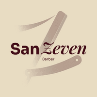 San Zeven Barber logo