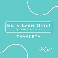 Be a Lash Girl Zavaleta logo