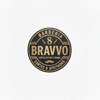 BRAVVO BARBERIA logo