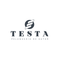 Testa peluquería de autor logo