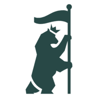 Barberia Bear Barber logo