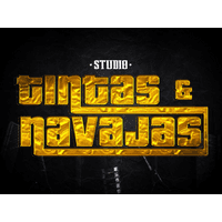 Barbería studio tintas y navajas  logo