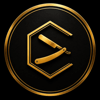 Color Castaño Barber Studio logo
