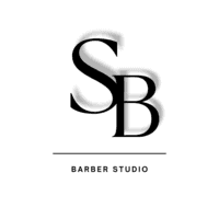 SB BARBER STUDIO logo