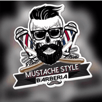  MUSTACHE STYLE BARBERIA logo