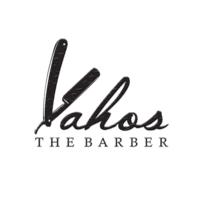 VAHOS THE BARBER  logo