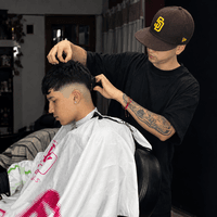 Barbería de alejo terrible logo