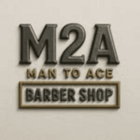 Man To Ace Barber Shop logo
