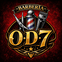 Barbería O-D-7 Providencia logo