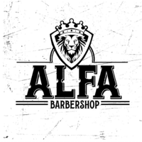 Alfa Barbershop logo