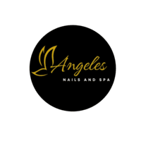 Angeles Nails and Spa logo