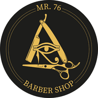 Mr 76 Barber Shop  logo