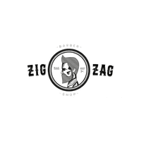 ZIGZAG BARBERSHOP logo