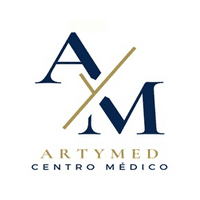 Centro Médico ARTYMED                  (Entrada por la Calle 14 de Agosto No. 16)    ubicanos: logo