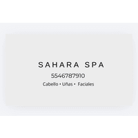 SAHARA NAILS & HAIR SPA  logo