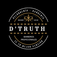 D" TRUTH BARBER  logo