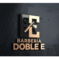 BARBERÍA DOBLE E logo