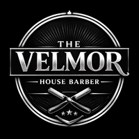 The Velmor House Barber logo