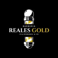 REALES GOLD barbería  logo