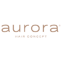aurora | hair concept logo