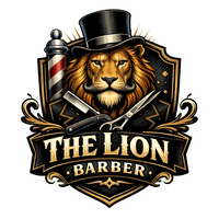 The Lion Barber logo