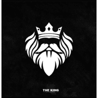 THE KING BARBER SHOP logo