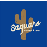 Saguaro Barber  logo