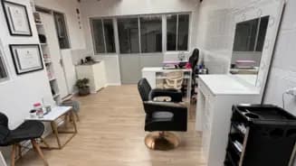 Niki nails and beauty studio interior