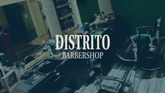 DISTRITO BARBER SHOP interior