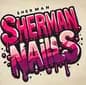 SHERMAN NAILS logo