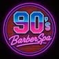 90s barber spa logo