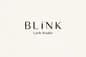 Blink Lash Studio logo