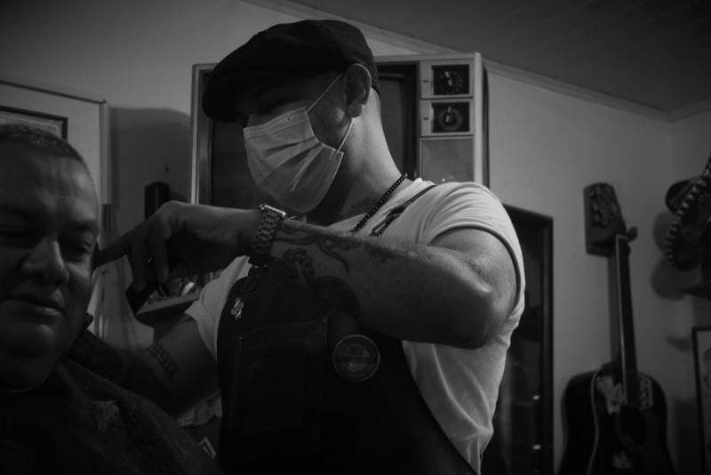 Barberia Los Venezolanos Barber Shop interior