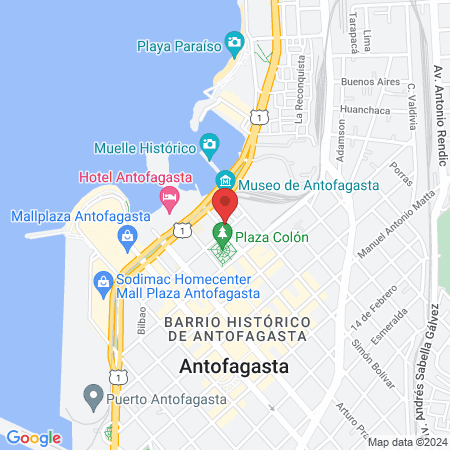 Centro Médico y Dental RedSalud Antofagasta map